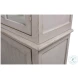 Harper Soft Grey Bookcase
