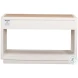 Connor Antique White And Weathered Center Drawer Console