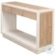 Connor Antique White And Weathered Center Drawer Console