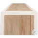 Connor Antique White And Weathered Center Drawer Console