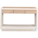 Connor Antique White And Weathered Center Drawer Console