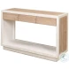 Connor Antique White And Weathered Center Drawer Console