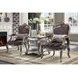 Picardy Beige 93" Sofa with Nailhead Trim