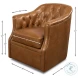 Coolidge Cuba Brown Swivel Chair