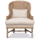 Randolph Natural Wingback Chair