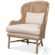 Randolph Natural Wingback Chair