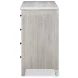 Burton Moonskin 4 Drawer Commode