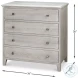 Burton Moonskin 4 Drawer Commode