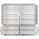 Maldives Eros Blue 4 Door Bookcase