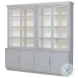Maldives Eros Blue 4 Door Bookcase