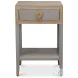 Gabriella Storm Grey 1 Drawer Nightstand