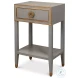 Gabriella Storm Grey 1 Drawer Nightstand