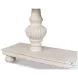 Hugo Antique White And Natural Console