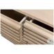 Ribbed Stone Grey 9 Drawer Commode
