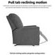 Rannis Pewter Rocker Recliner