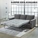 Rannis Pewter Queen Sofa Sleeper
