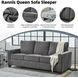 Rannis Pewter Queen Sofa Sleeper