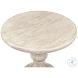 Cecelia Natural Round Pedestal Dining Table