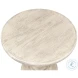 Cecelia Natural Round Pedestal Dining Table