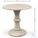 Cecelia Natural Round Pedestal Dining Table