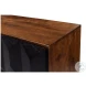 Megan Medium Brown And Black Sideboard