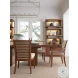 Ocean Club Sun Drenched Sienna Peninsula Extendable Dining Table
