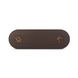 Braya Dark Brown Oval Concrete Top Console Table