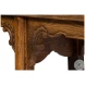 Equestrian Brown Console Table