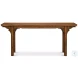 Equestrian Brown Console Table
