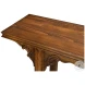 Equestrian Brown Console Table