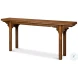 Equestrian Brown Console Table