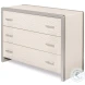 Textures Ivory 3 Drawer Commode
