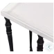 Nathaniel Elegance Antique Black And Off White 80" Console Table