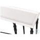 Nathaniel Elegance Antique Black And Off White 80" Console Table