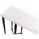 Nathaniel Elegance Antique Black And Off White 80" Console Table