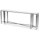 Nathaniel Elegance Antique Black And Off White 80" Console Table