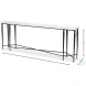 Nathaniel Elegance Antique Black And Off White 80" Console Table