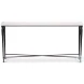 Nathaniel Elegance Antique Black And Off White 60" Console Table