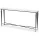 Nathaniel Elegance Antique Black And Off White 60" Console Table