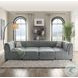 Bois Gray Velvet Modular Large Sectional