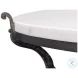 Marylin White Marble And Old Iron Coffee Table