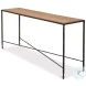 Castle Barn Grey And Wrought Iron Console Table