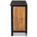 Centrum Distressed Black And Brown 2 Door Sideboard