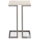 Ponie Grey White And Gunmetal End Table