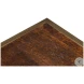 Pablon Brown And Gold End Table