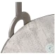 Phin Grey White And Gunmetal End Table