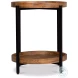 Profile Brown Round End Table