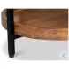Profile Brown Round End Table
