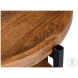 Profile Brown Round End Table