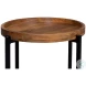 Profile Brown Round End Table